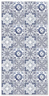 Alfombra Hidráulica Granada Azul Home & Living