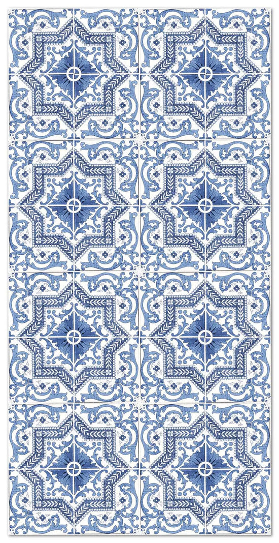 Alfombra Hidráulica Toledo Azul Home & Living