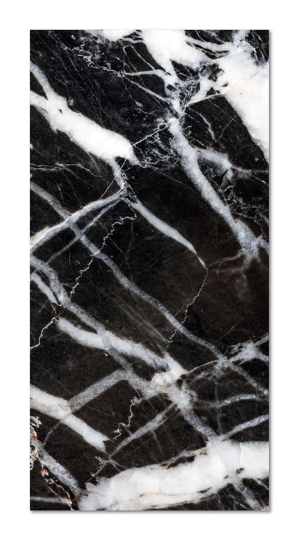 Blanco Alfombra, 200x300 cmPatrón de mármol Gris negroAlfombra con