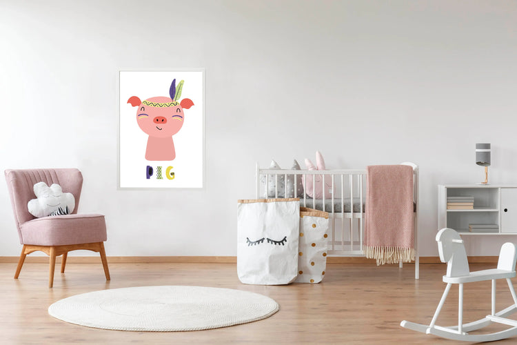 Cuadro Cerdo freeshipping - Home and Living