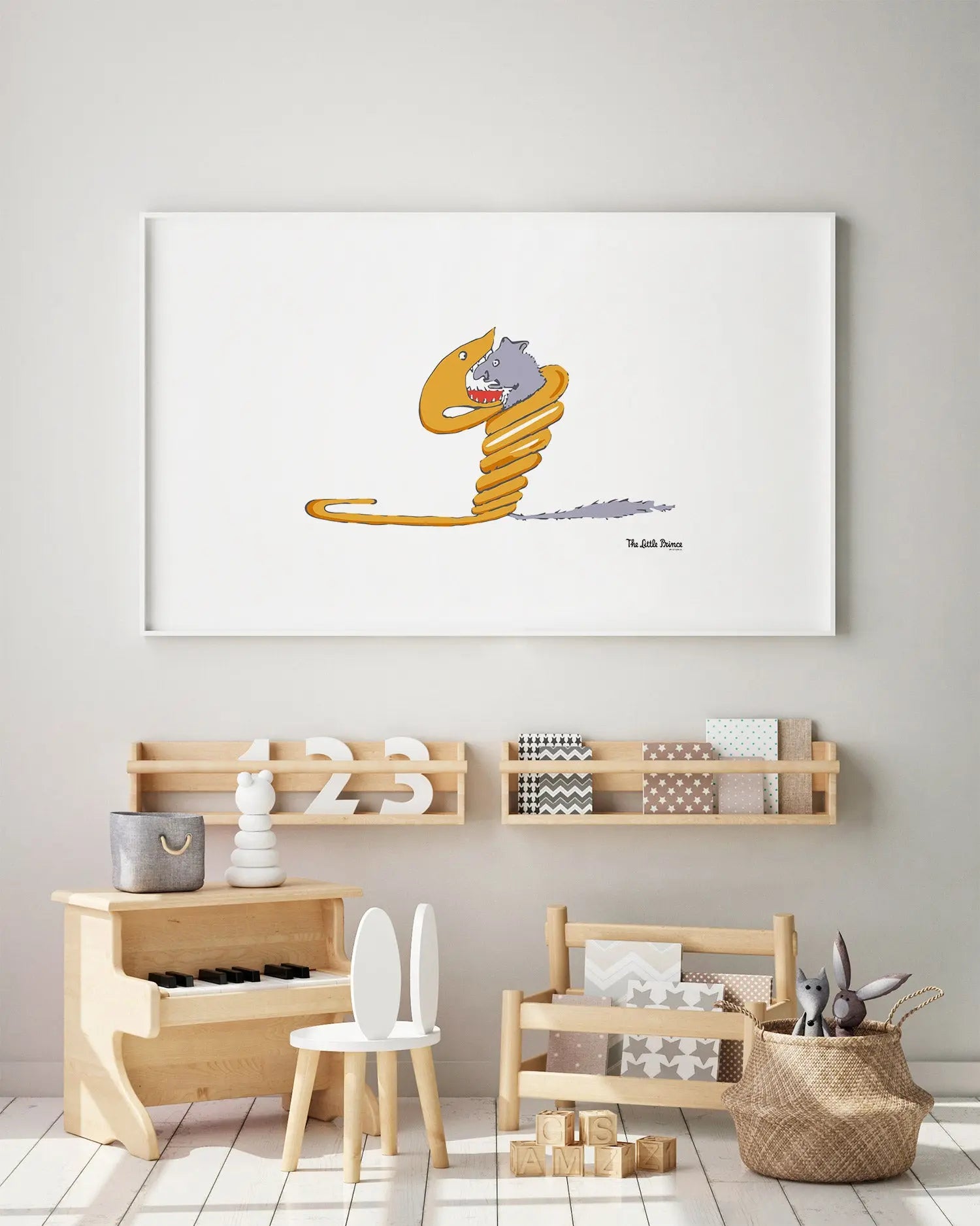 Cuadro El Principito Serpiente Comiendo freeshipping - Home and Living