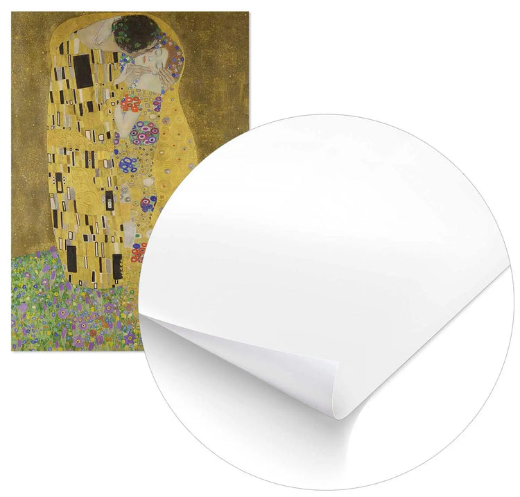 Cuadro Gustav Klimt El Beso Home & Living Póster70x100cm