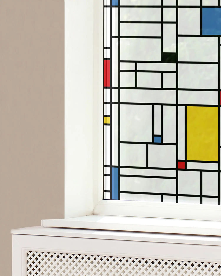 Vinilo para Ventanas Mondrian freeshipping - Home and Living