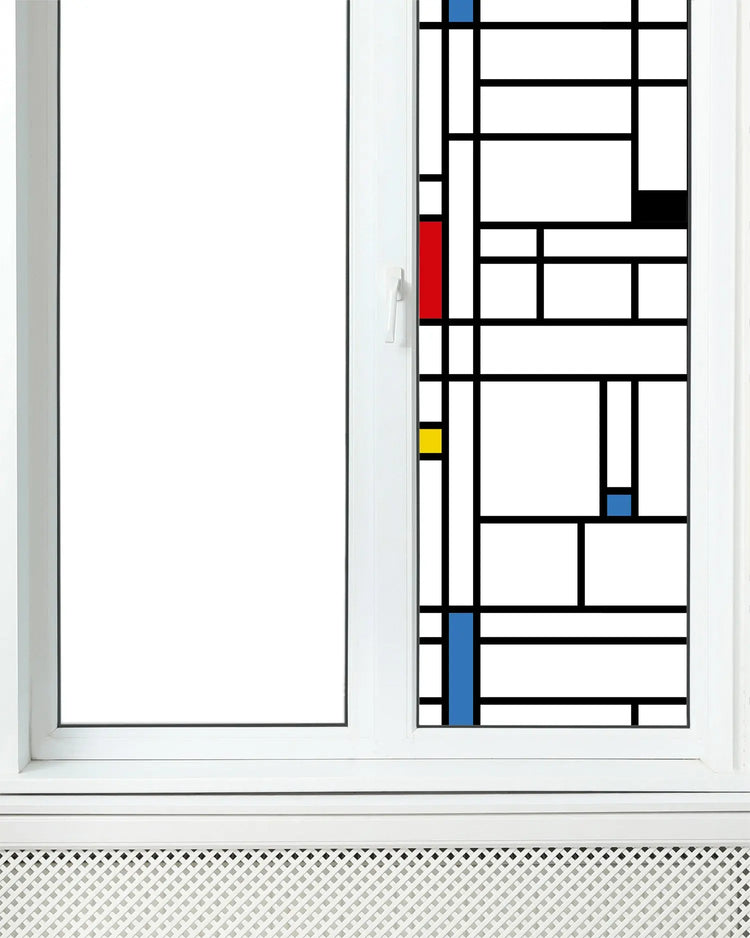 Vinilo para Ventanas Mondrian freeshipping - Home and Living