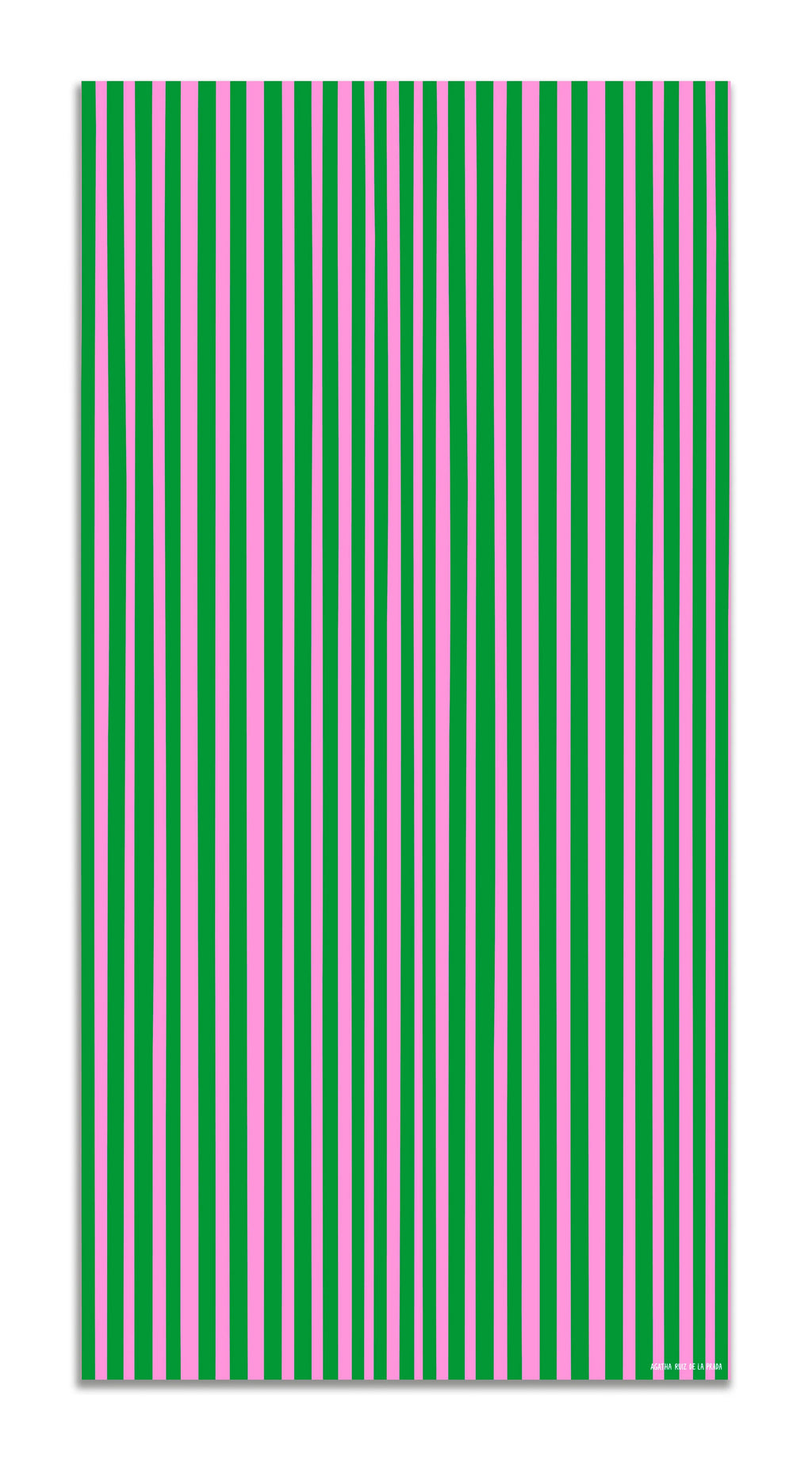 Alfombra Agatha Ruiz de la Prada Estampados Básicos Líneas Lilas y Verdes Home & Living 