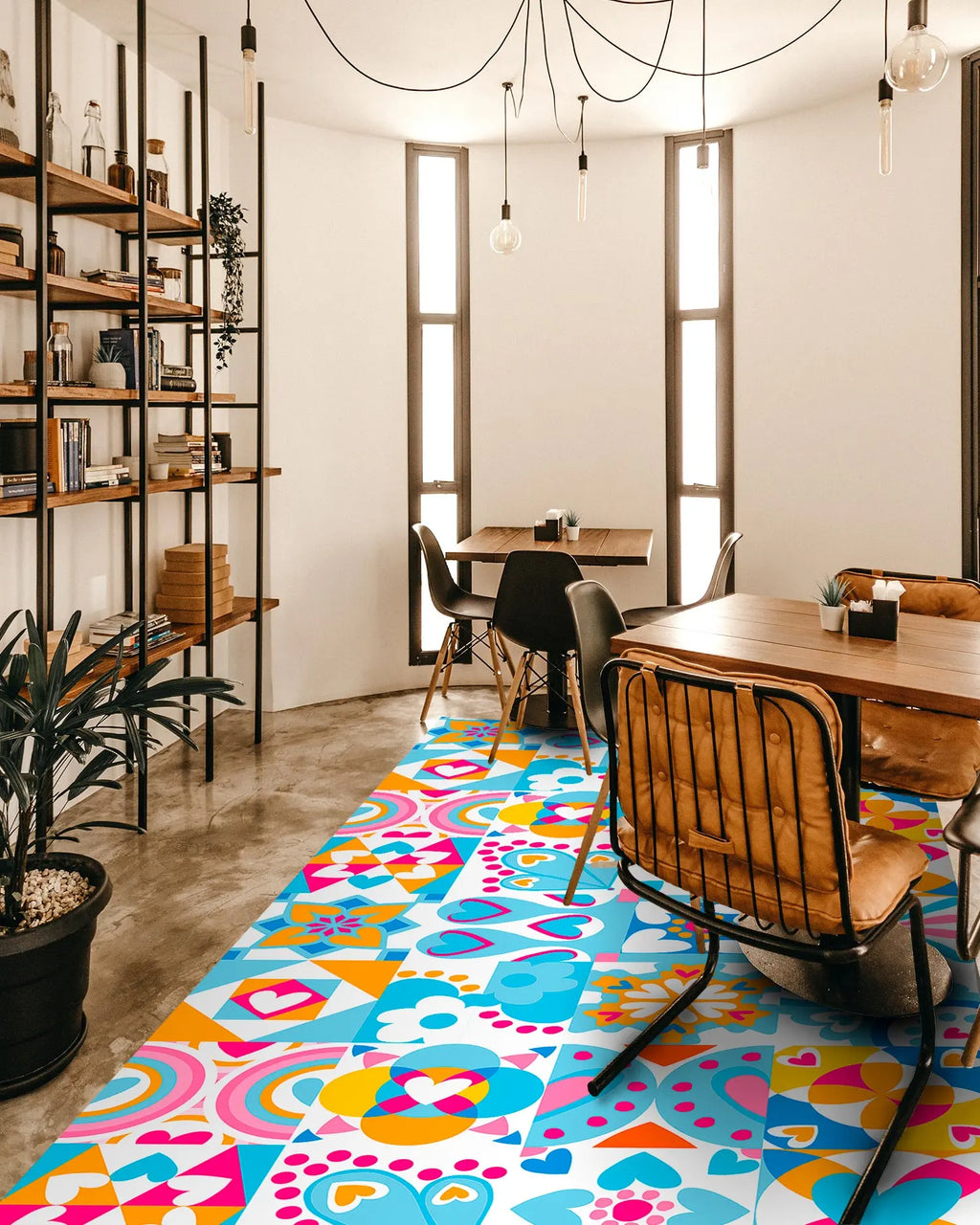 Alfombra Agatha Ruiz de la Prada Hidráulico Azul Original Varios Colores Home & Living 