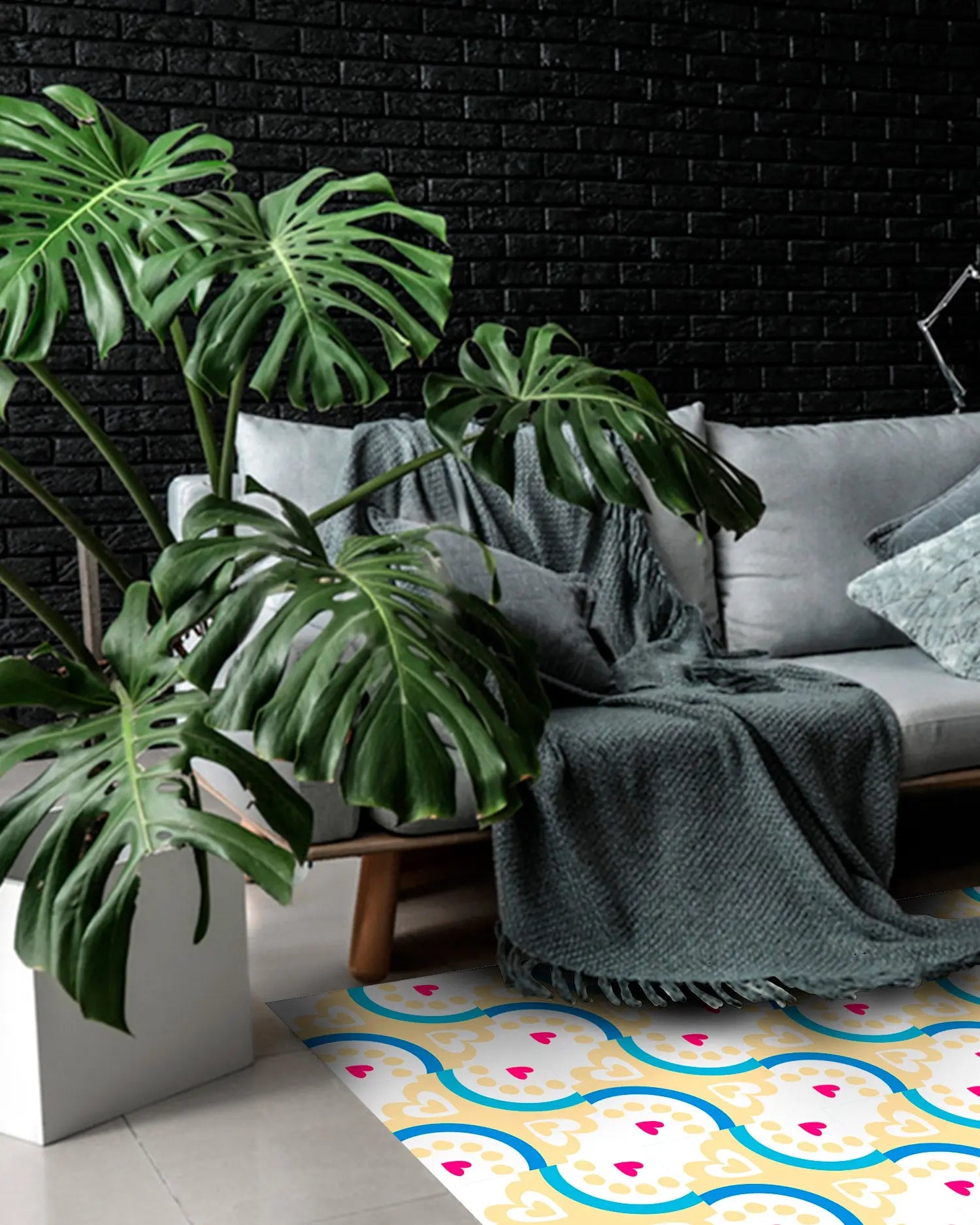 Alfombra Agatha Ruiz de la Prada Hidráulico Crema Mural Ondas Home & Living 