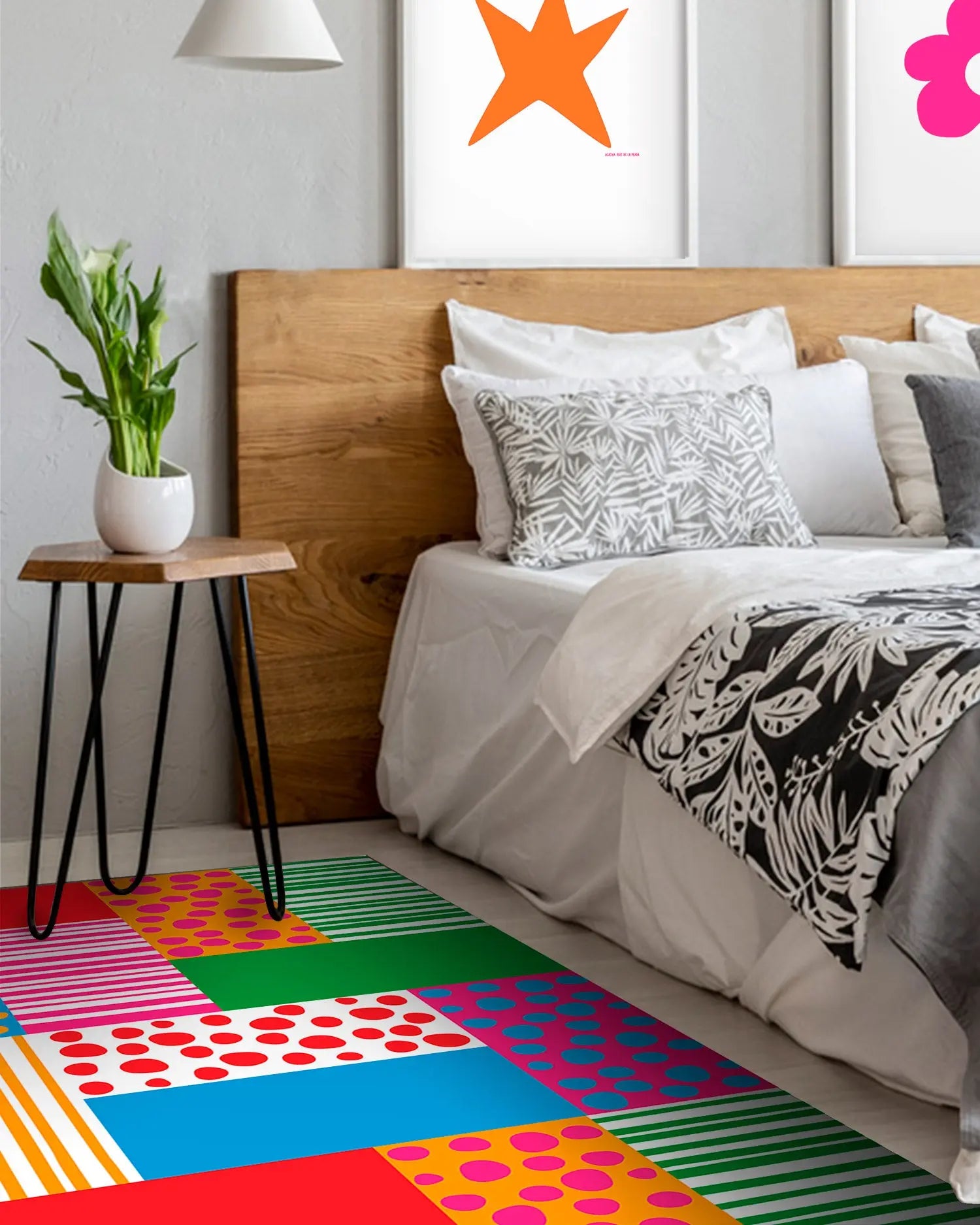 Alfombra Agatha Ruiz de la Prada Motivos Básicos Patchwork Home & Living 