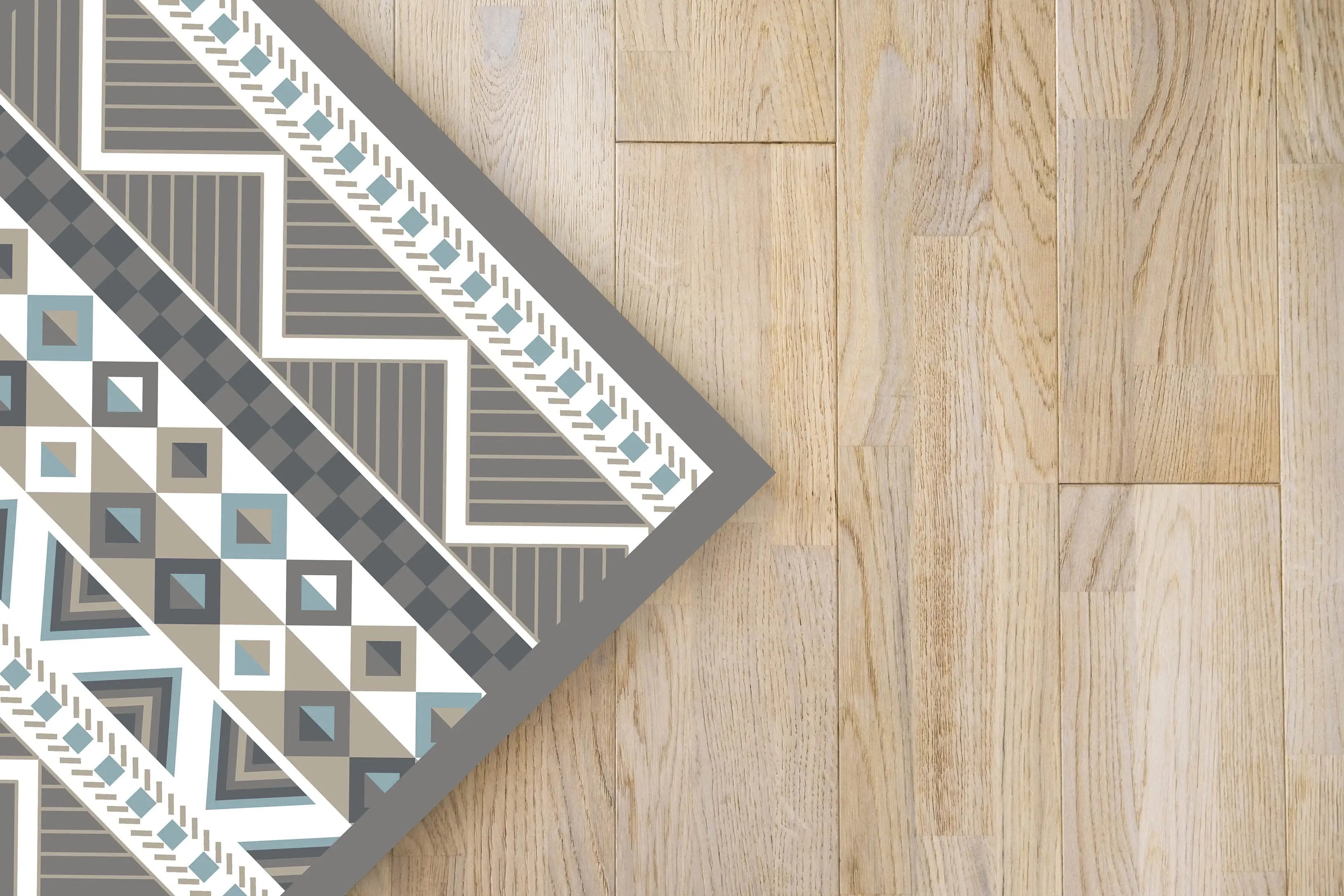 Alfombra Azteca Azul freeshipping - Home and Living