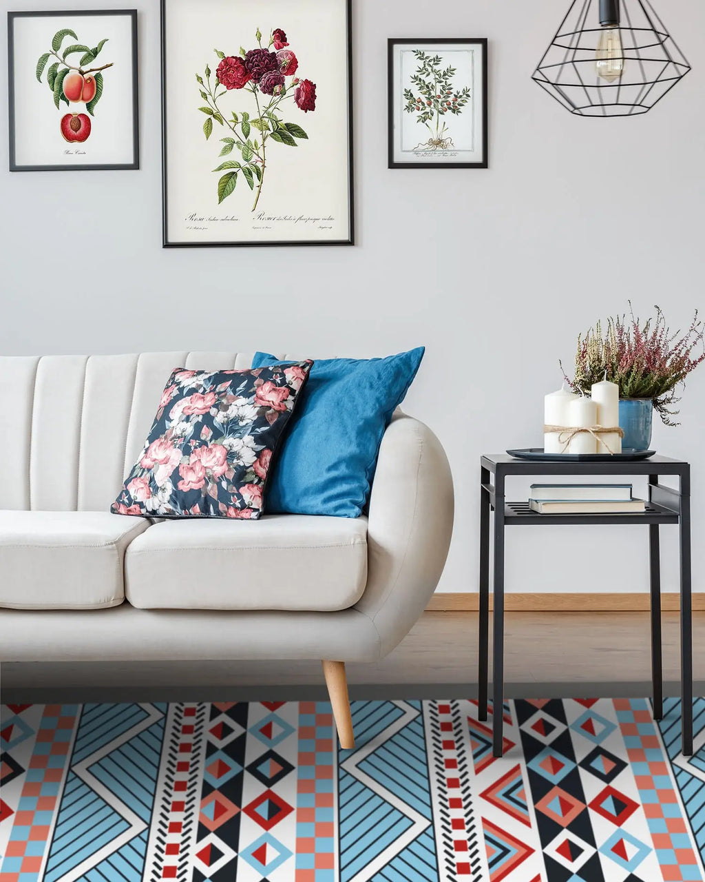 Alfombra Azteca Multicolor freeshipping - Home and Living