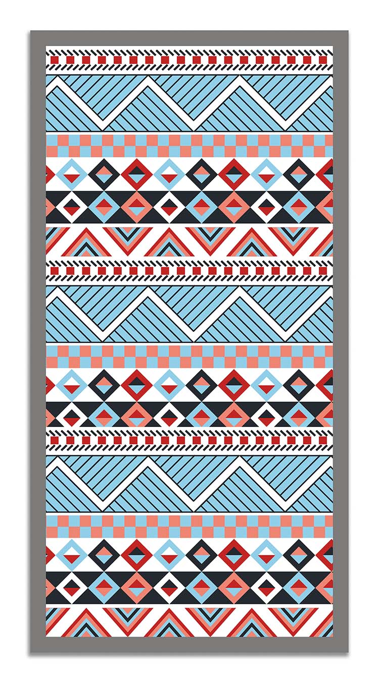 Alfombra Azteca Multicolor Home & Living 