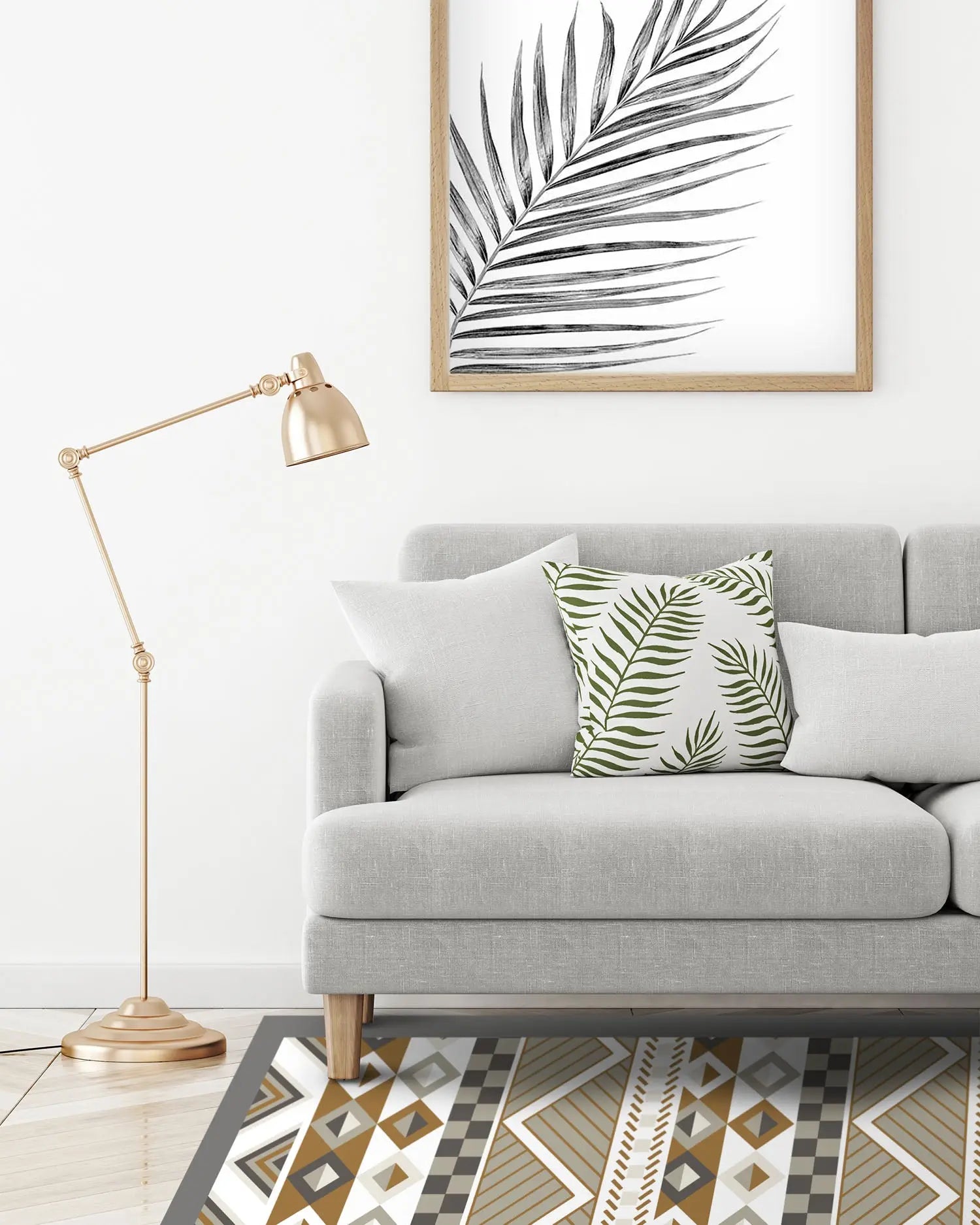 Alfombra Azteca Naranja freeshipping - Home and Living