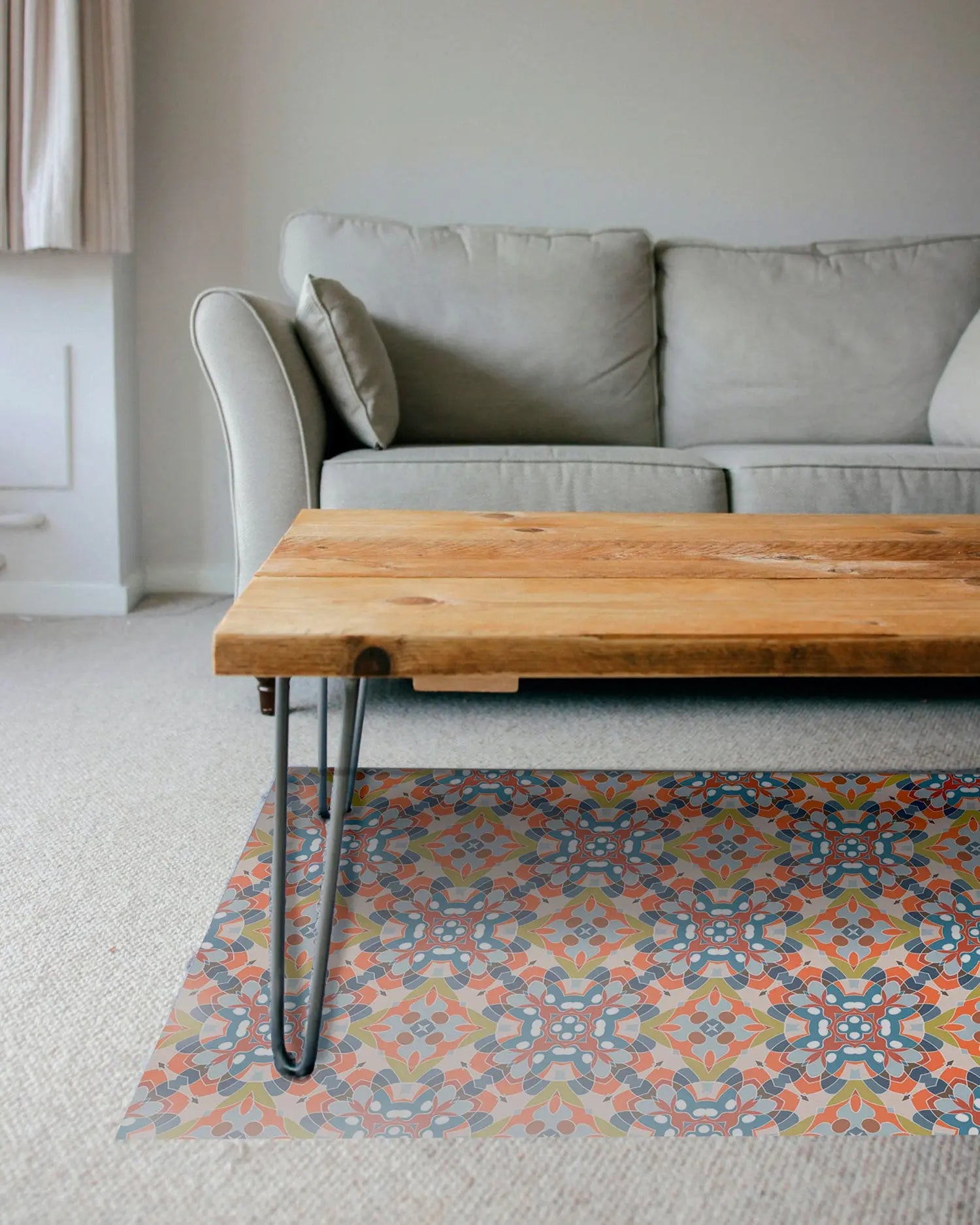 Alfombra Azulejo Oriental Original freeshipping - Home and Living