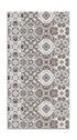 Alfombra Baldosa Hidráulico Oriental Gris freeshipping - Home and Living