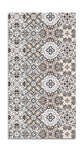 Alfombra Baldosa Hidráulico Oriental Gris freeshipping - Home and Living