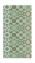 Alfombra Baldosa Hidráulico Oriental Verde freeshipping - Home and Living