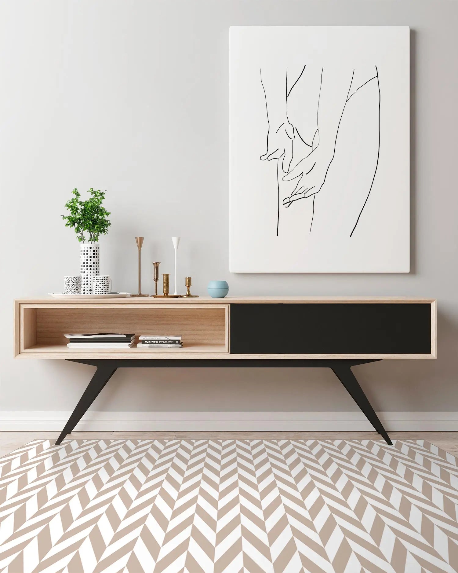 Alfombra Espigas Rosa freeshipping - Home and Living