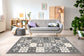 Alfombra Estilo Hidráulico Gris freeshipping - Home and Living