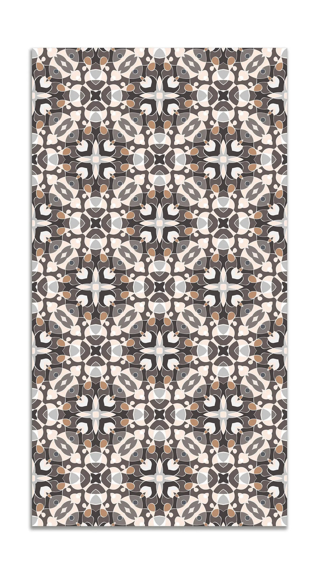 Alfombra Estilo Hidráulico Oriental Gris freeshipping - Home and Living