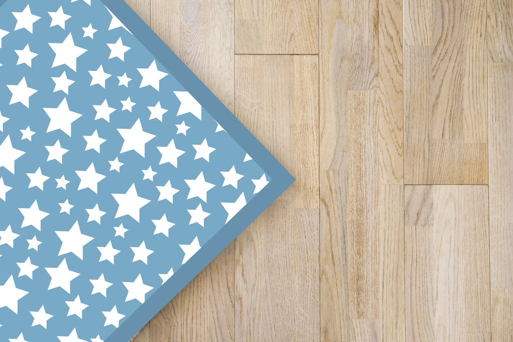 Alfombra Estrellas Azul freeshipping - Home and Living