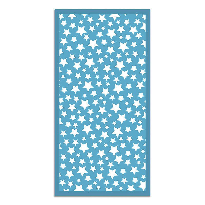 Alfombra Estrellas Azul Home & Living 