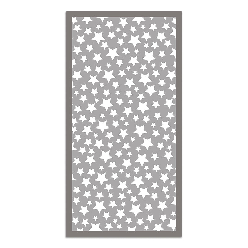 Alfombra Estrellas Gris Home & Living 