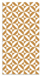 Alfombra Geometría Mostaza freeshipping - Home and Living