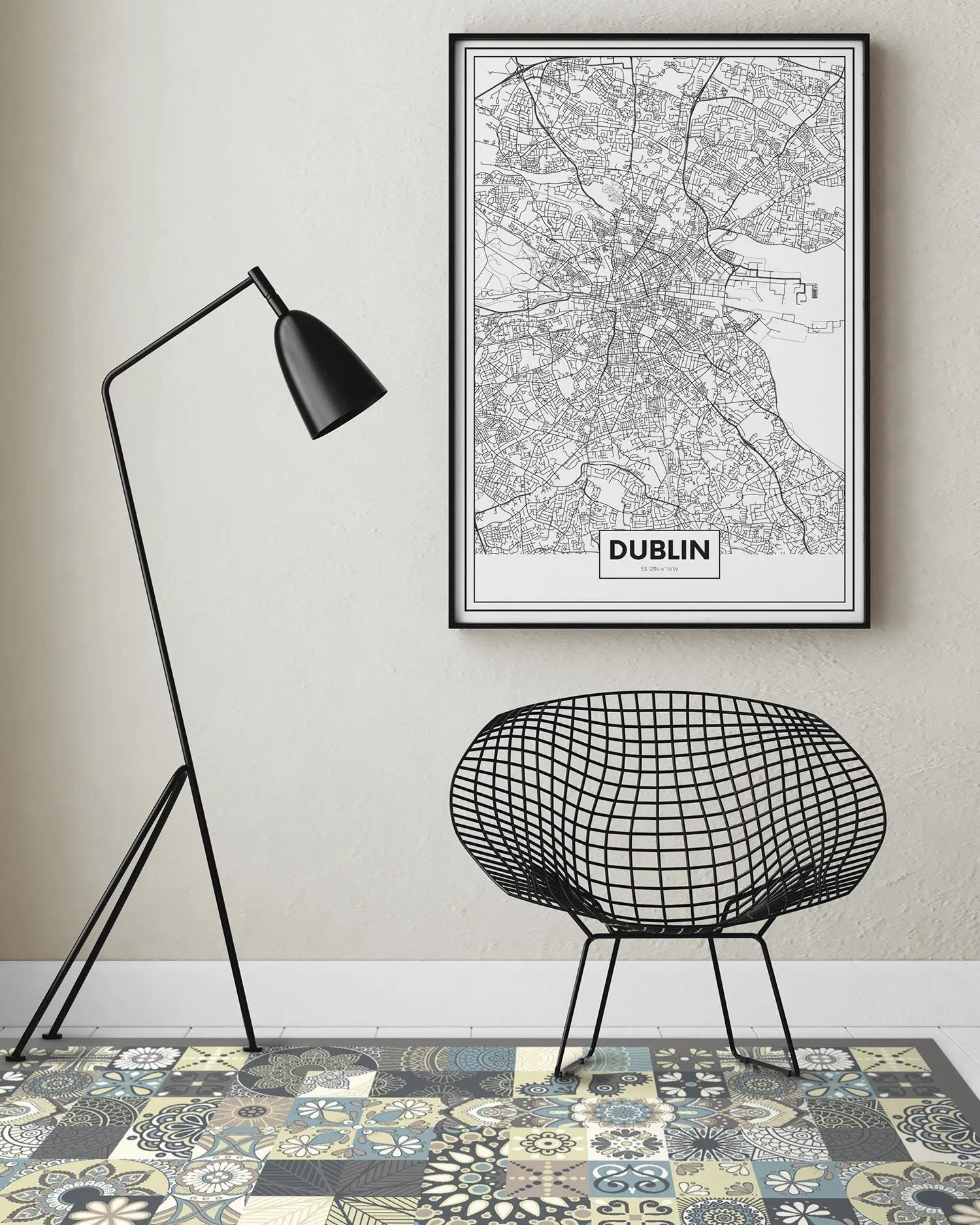 Alfombra Hidráulica Azul freeshipping - Home and Living