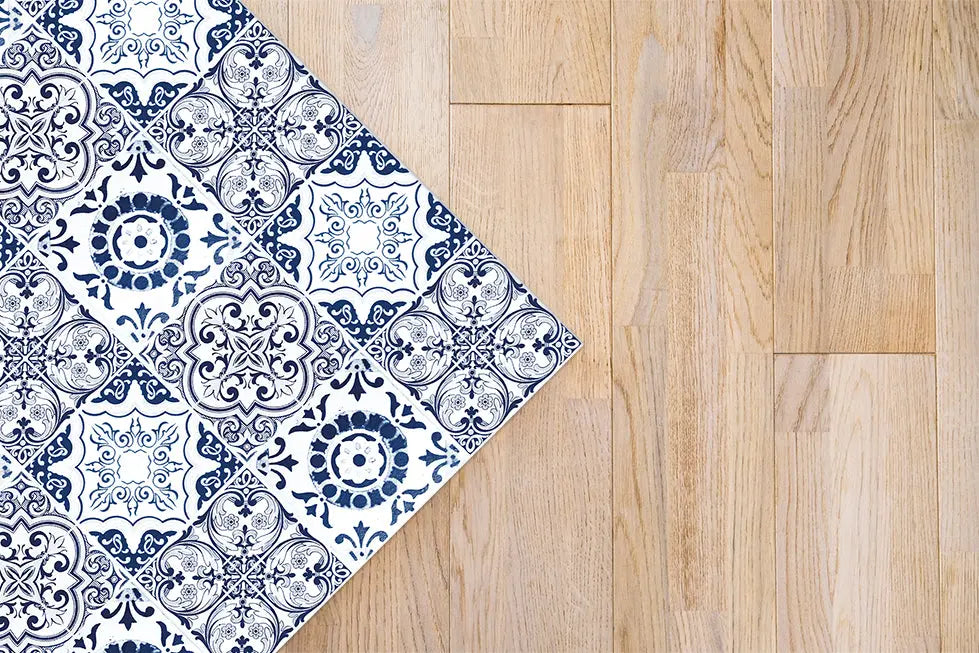 Alfombra Hidráulica Granada Azul Home & Living