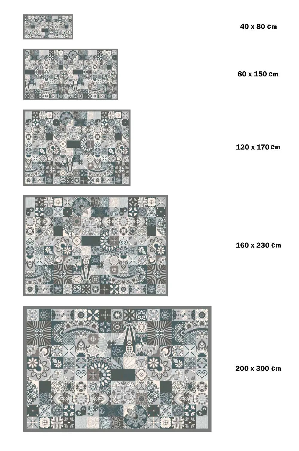 Alfombra Hidráulica Gris freeshipping - Home and Living