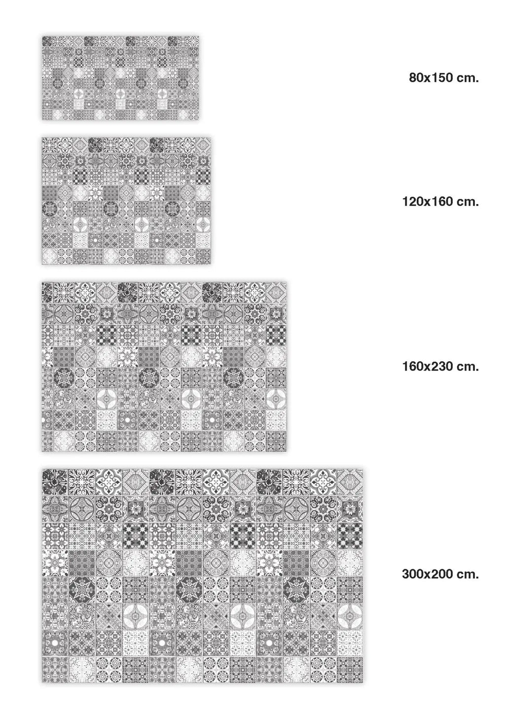 Alfombra Hidráulica Jaén Gris Home & Living