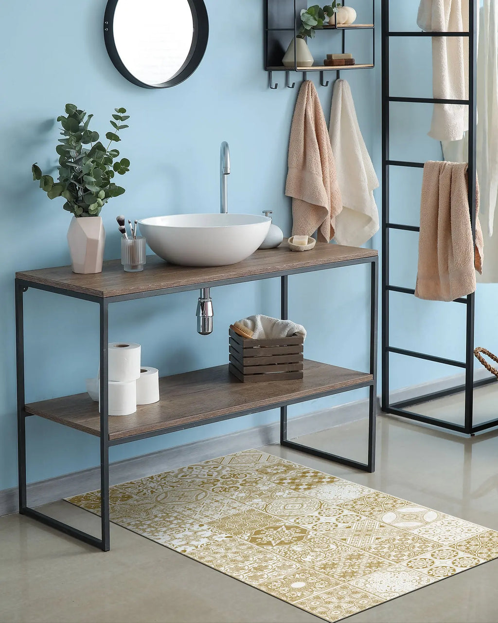 Alfombra Hidráulica Jaén Marrón Home & Living