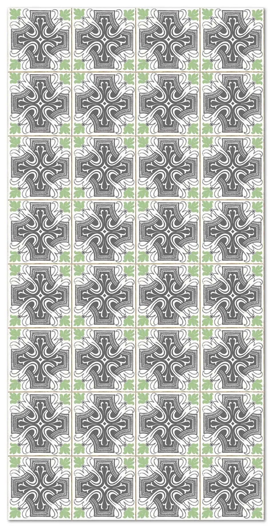 Alfombra Hidráulica Salamanca Verde Home & Living