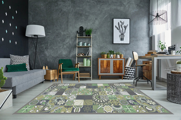 Alfombra Hidráulica Verde freeshipping - Home and Living