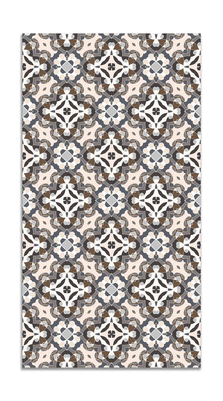 Alfombra Hidráulico Oriental Gris freeshipping - Home and Living
