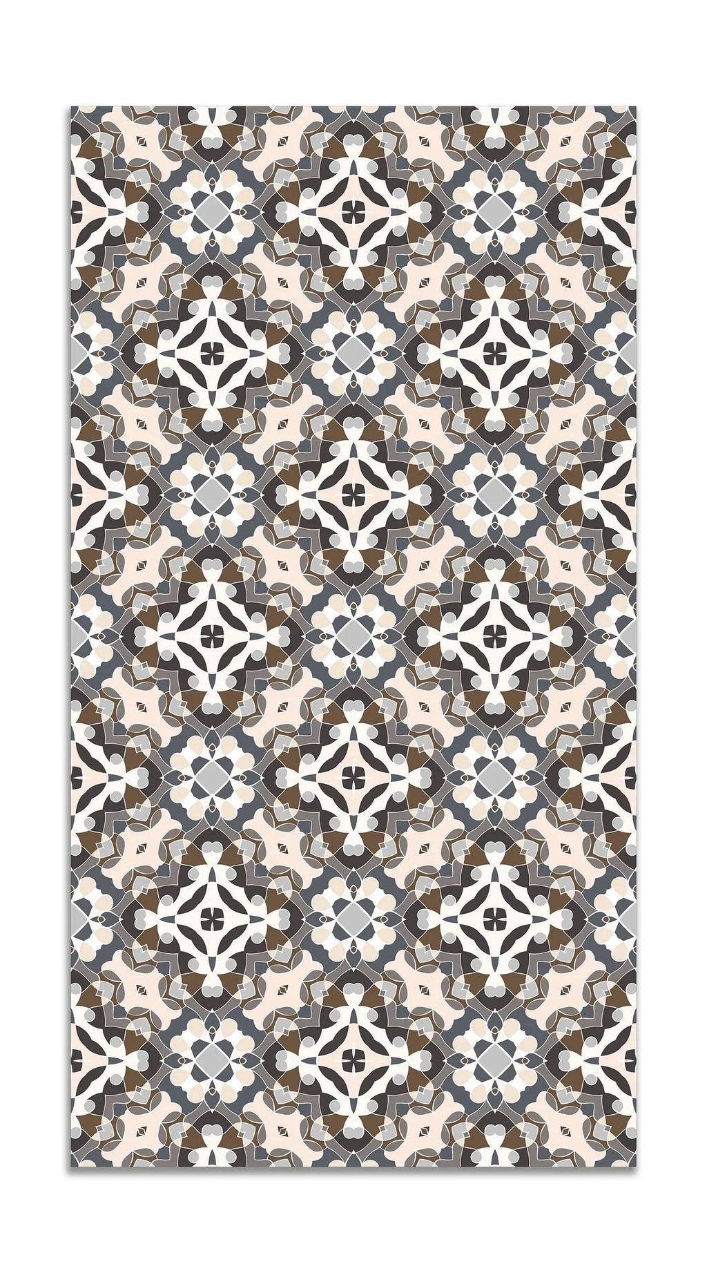 Alfombra Hidráulico Oriental Gris freeshipping - Home and Living