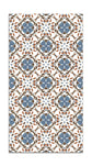 Alfombra Hidráulico Oriental Mosaico Azul freeshipping - Home and Living