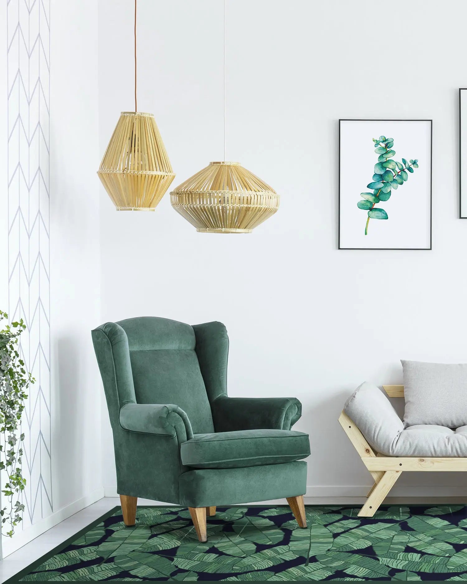 Alfombra Hojas Platanero freeshipping - Home and Living