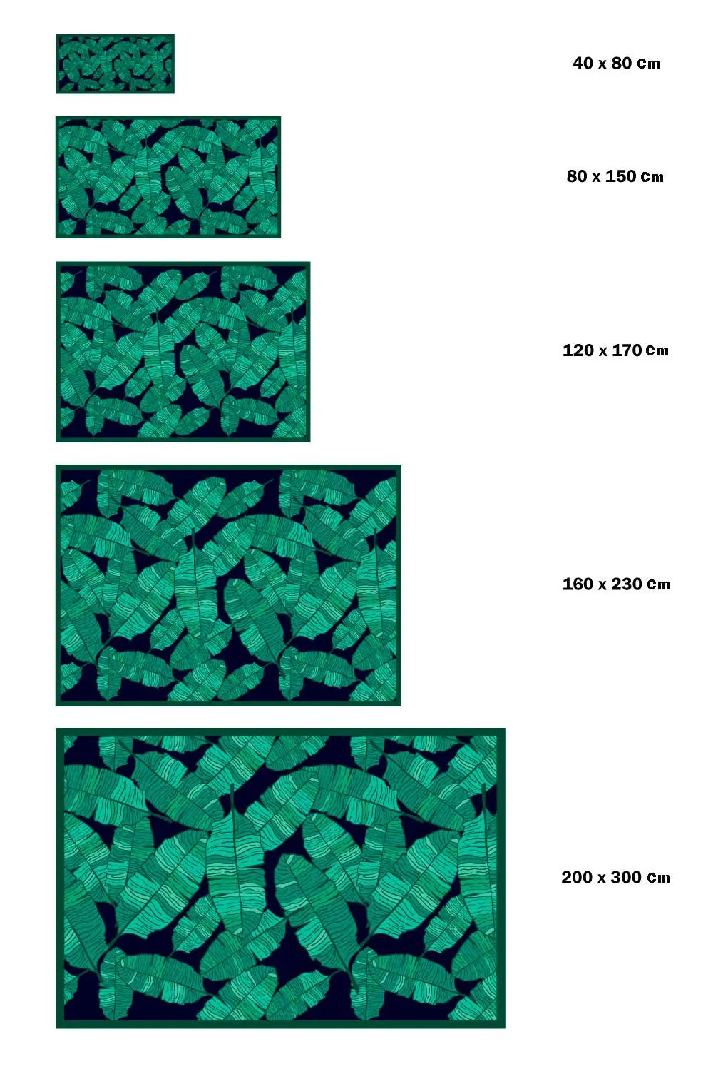 Alfombra Hojas Platanero freeshipping - Home and Living