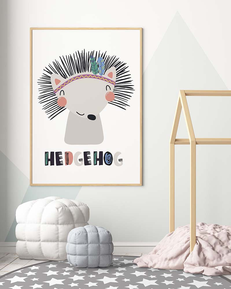 Alfombra Infantil Estrellas Gris Redonda Home & Living 