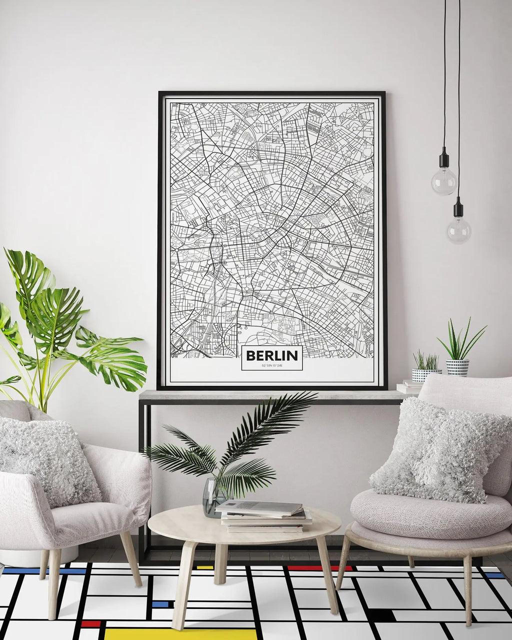 Alfombra Mondrian freeshipping - Home and Living