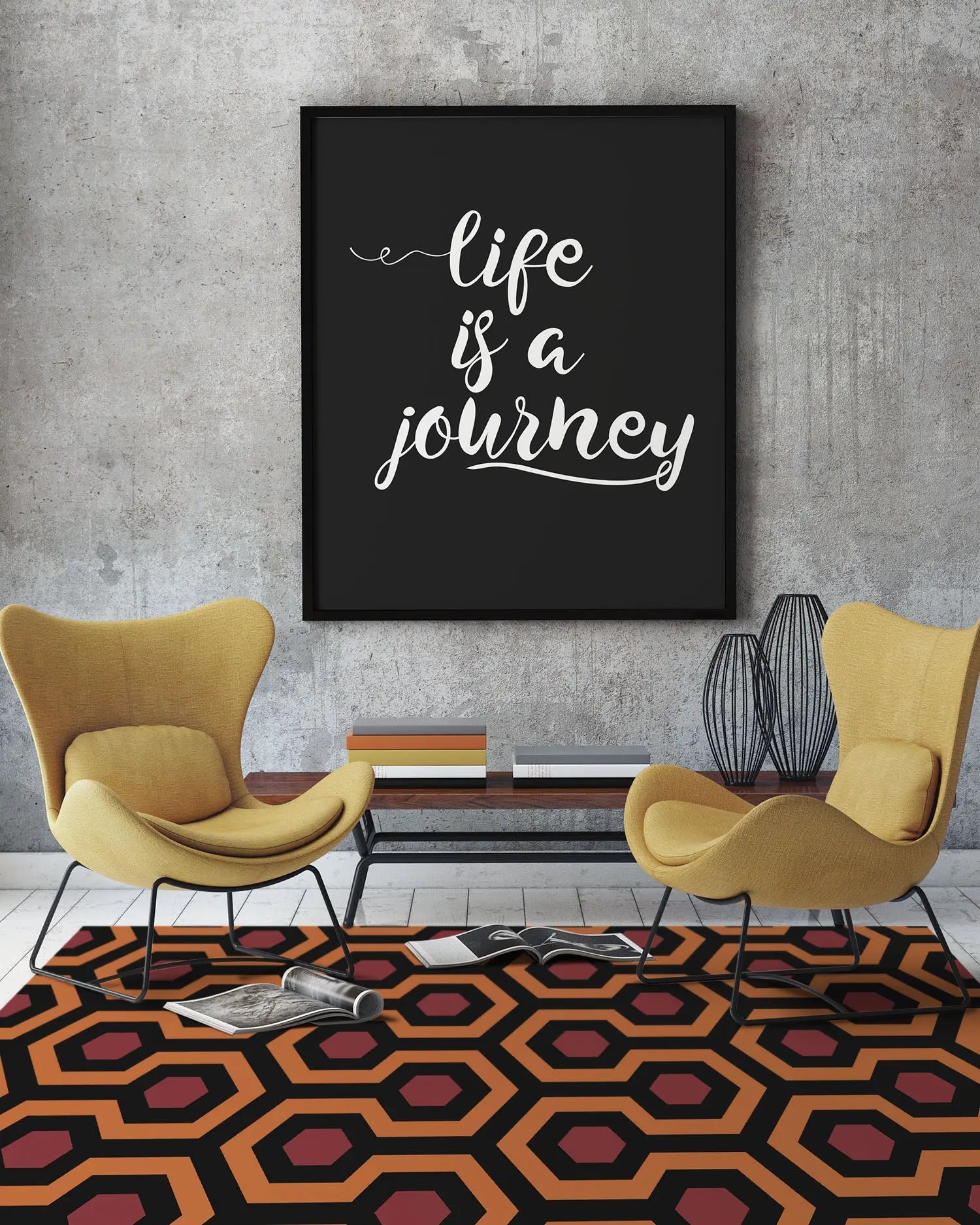 Alfombra Resplandor Rojo freeshipping - Home and Living