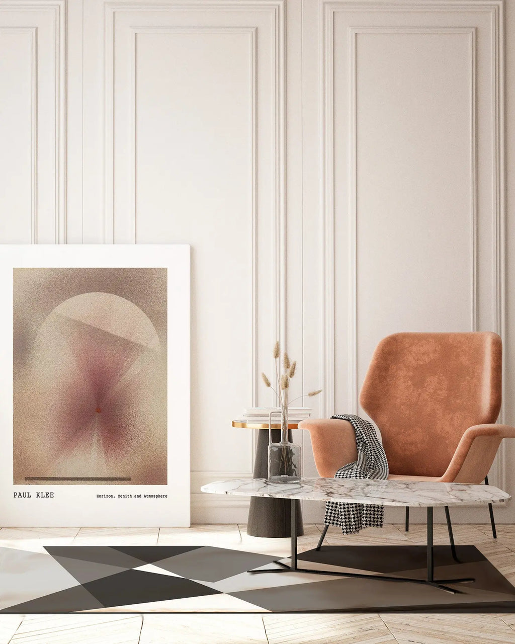 Alfombra Vinílica Geometría Abstracta Gris freeshipping - Home and Living