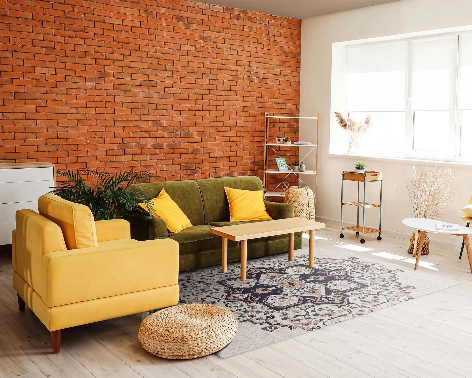 Alfombra Vinílica - Modelo Mumbai  - Varias Medidas Disponibles Home & Living