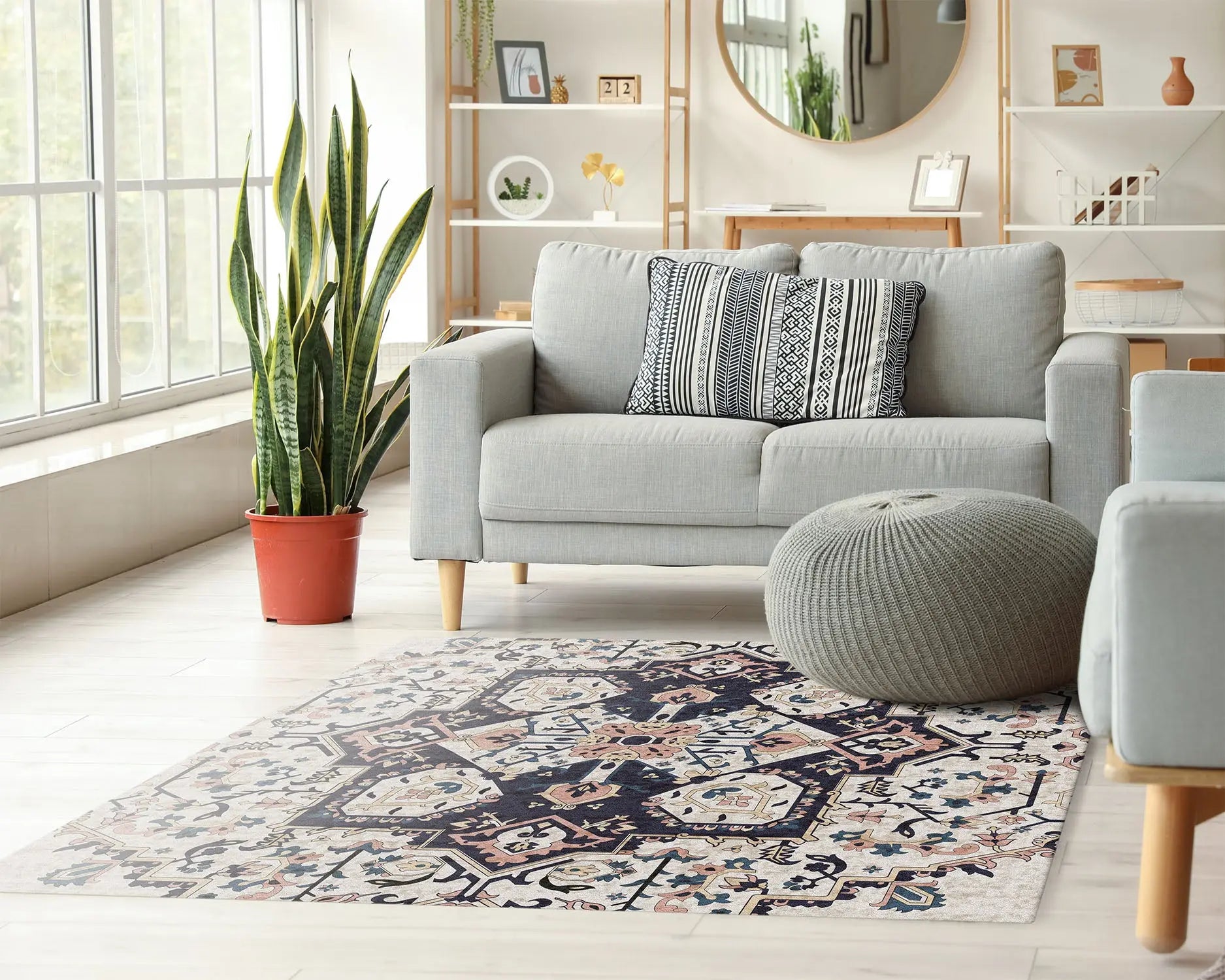 Alfombra Vinílica - Modelo Mumbai  - Varias Medidas Disponibles Home & Living