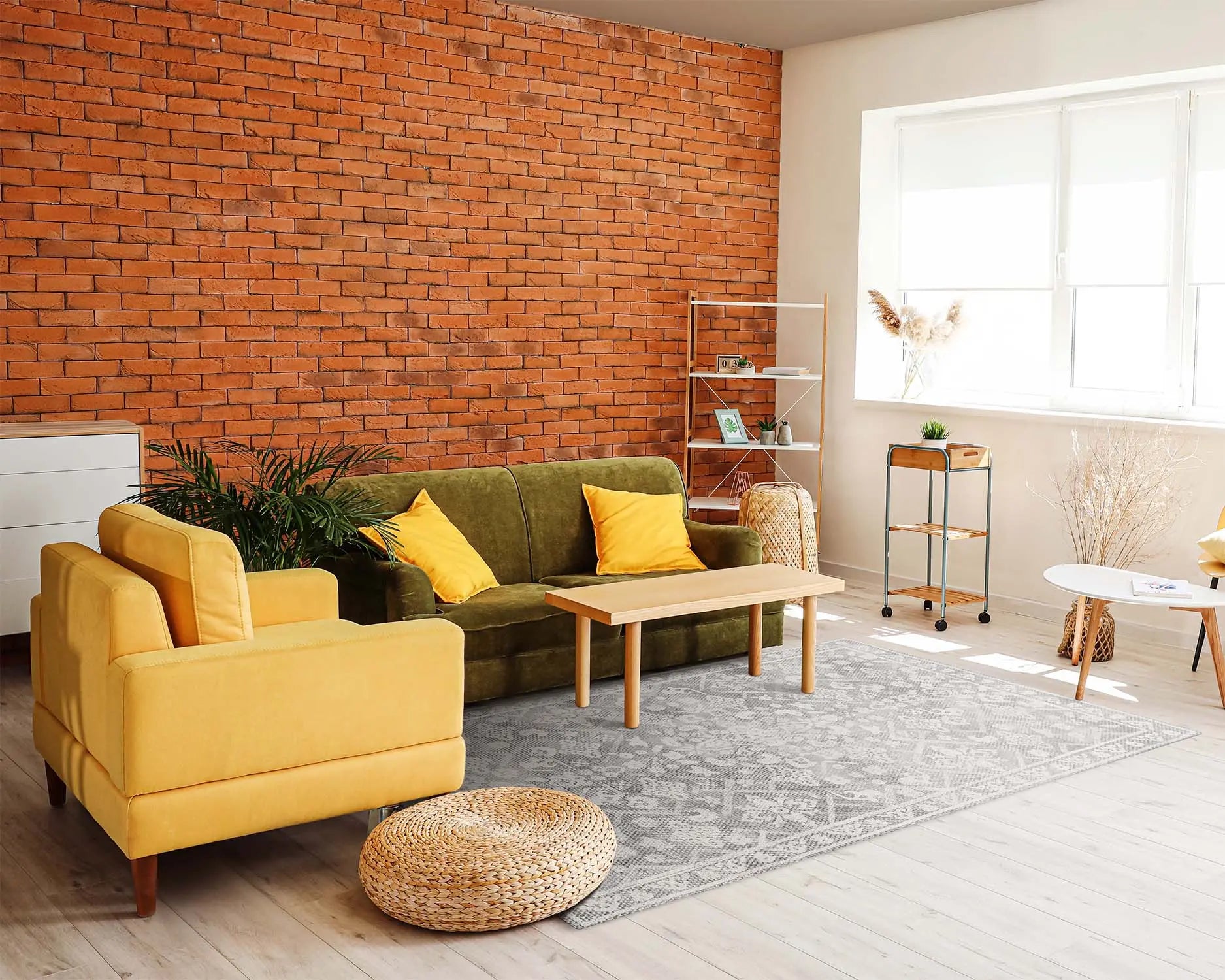 Alfombra Vinílica - Modelo Tibet  - Varias Medidas Disponibles Home & Living