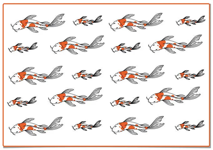 Alfombras para Mascotas Pez Collage Home & Living