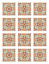 Azulejo Adhesivo Hidráulico Oriental Mosaico Original Home & Living 