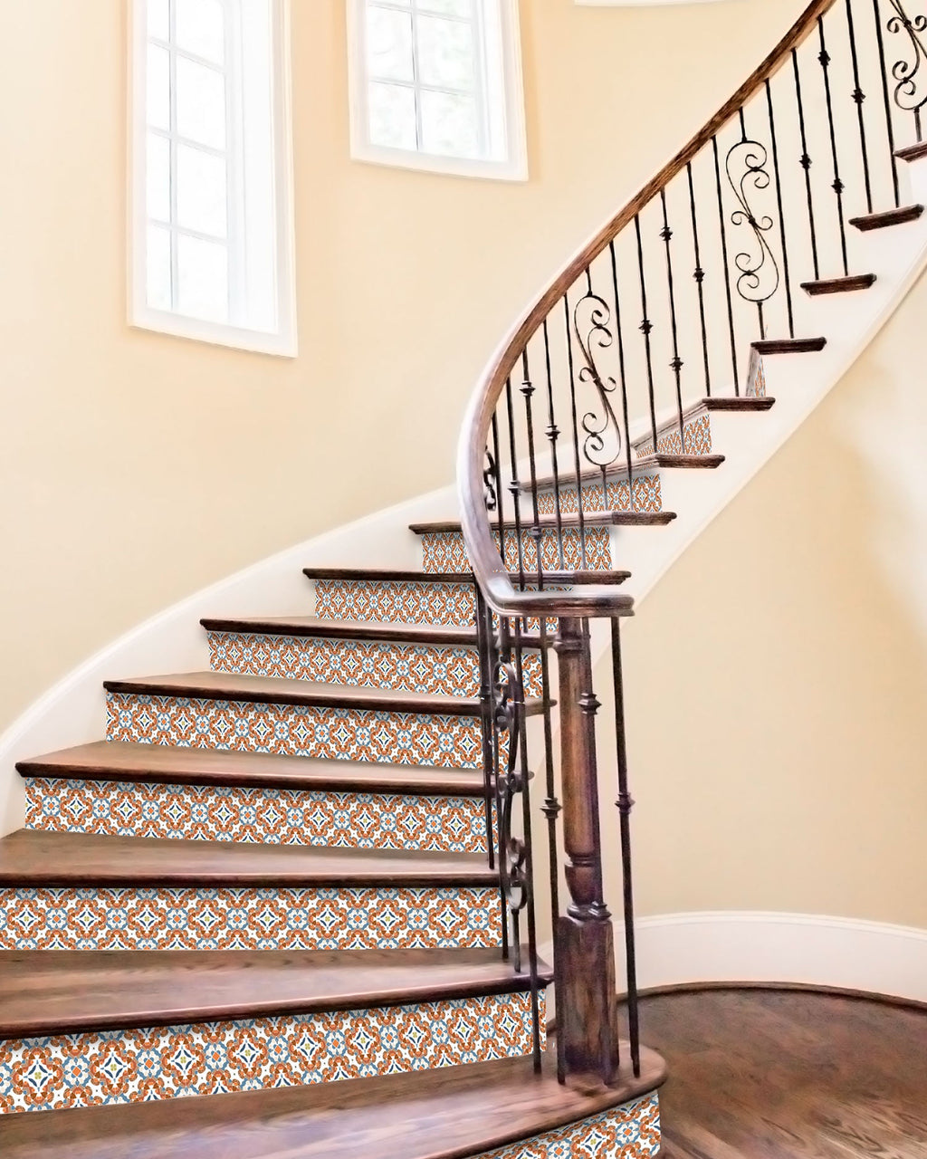 Azulejo Adhesivo Oriental Hidráulico Original Home & Living 