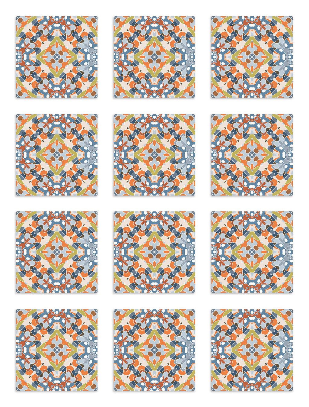 Azulejo Adhesivo Oriental Original Home & Living 